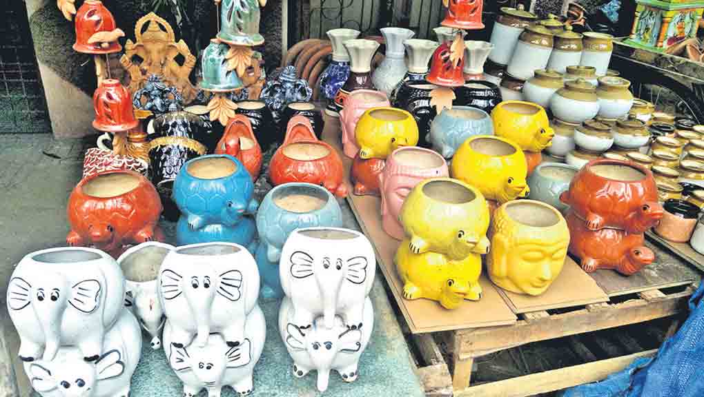 Spruce up your home with colourful pots