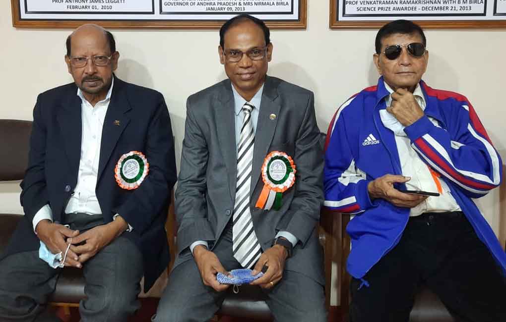 Hyderabad soccer players honoured