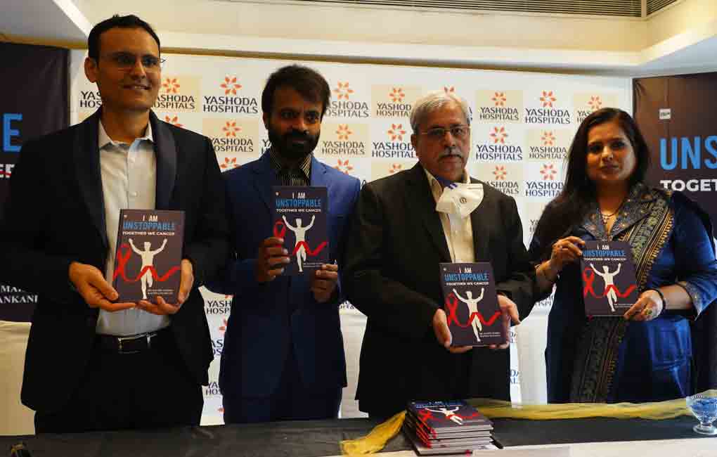 Book on cancer ‘I am Unstoppable’ launched