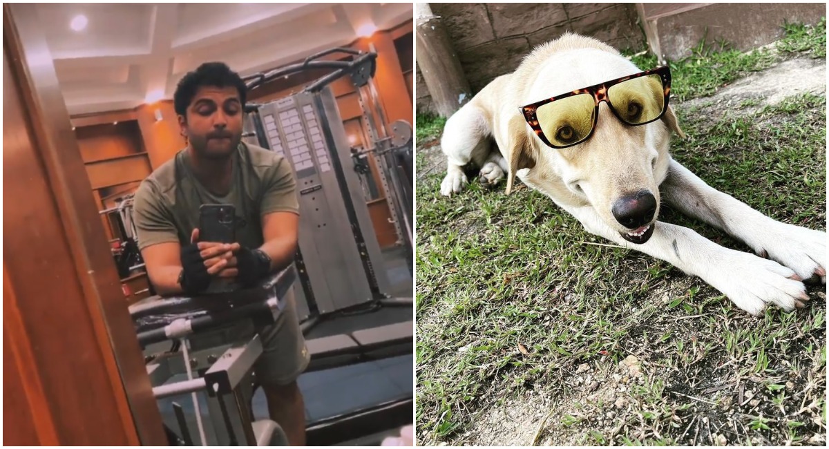 Vishwak Sen makes a new pet friend Jack