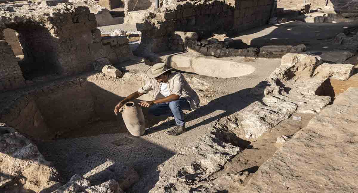 Ancient winemaking complex discovered