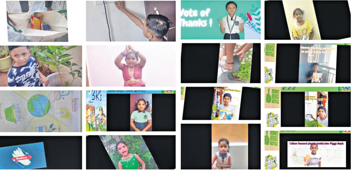 PMS Boduppal conducts special assembly on importance of 3Rs