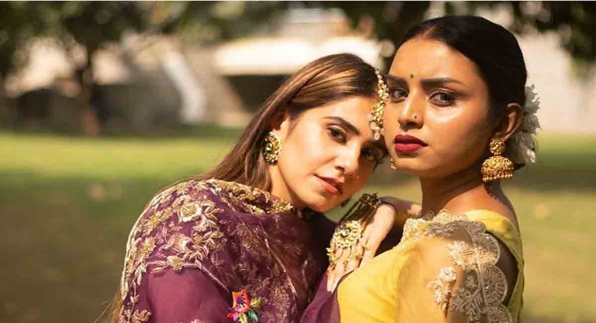 Festive dressing for Navratri