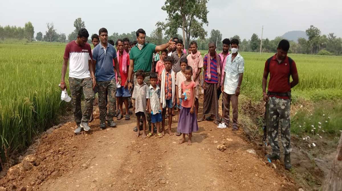 Water filters distributed to Adivasis by police in Kothagudem