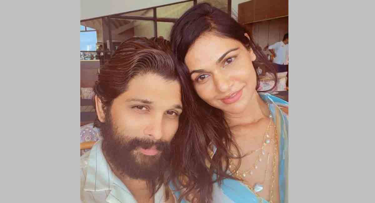 Allu Arjun vacationing in Maldives, wife Sneha posts a video