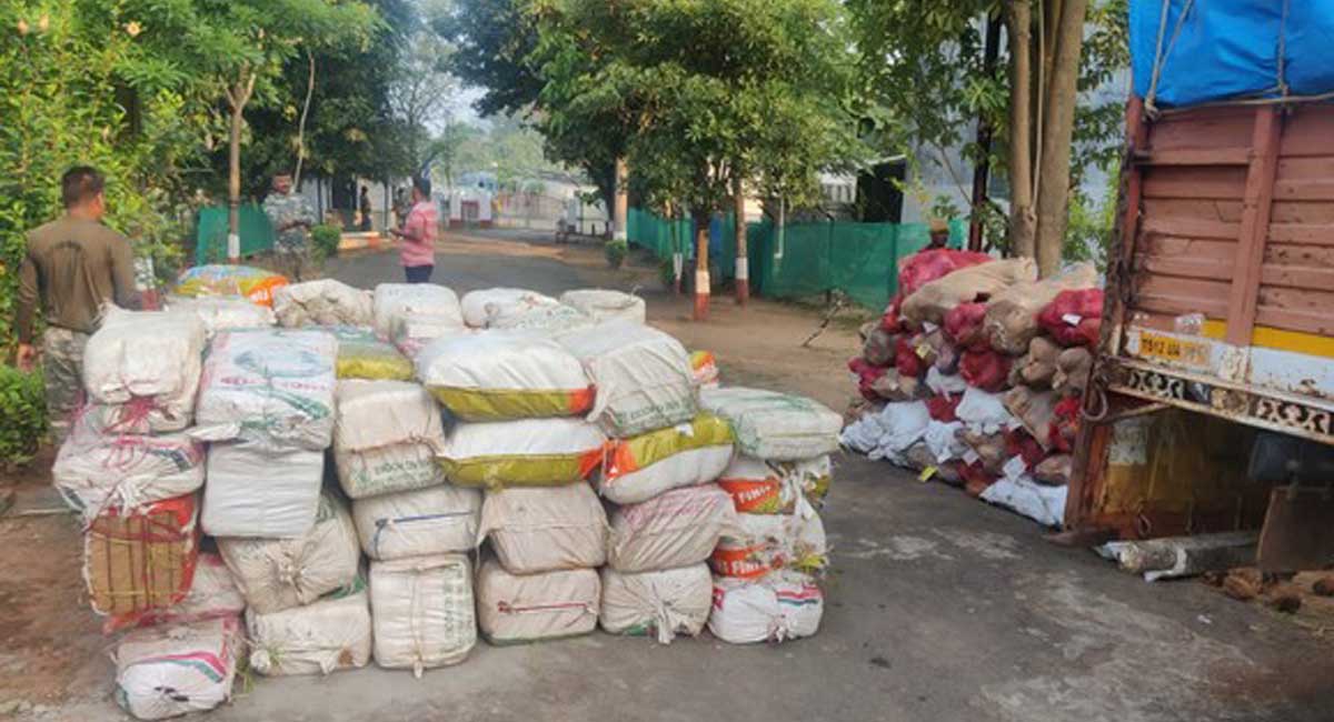 Andhra Pradesh: Cannabis worth Rs 2 cr seized in East Godavari