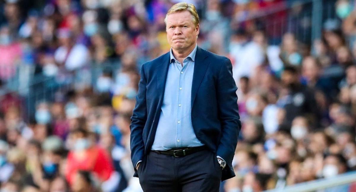 Barcelona sacks coach Koeman after loss to Rayo Vallecano