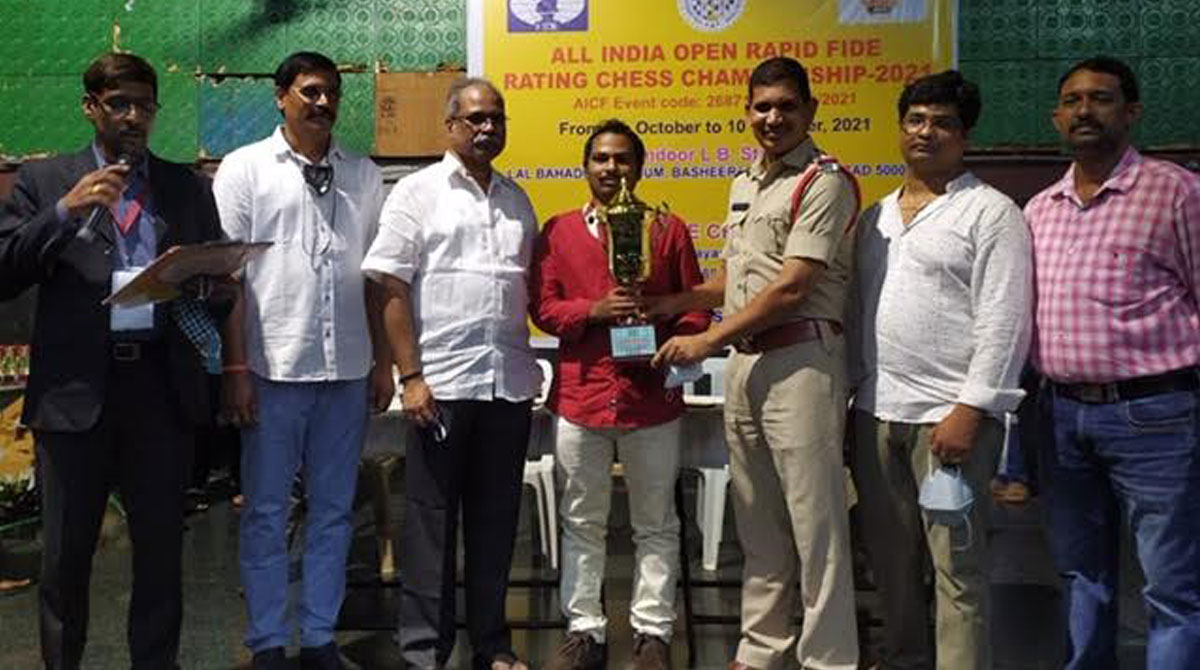 IM Rajesh wins All India Rating Chess Championship