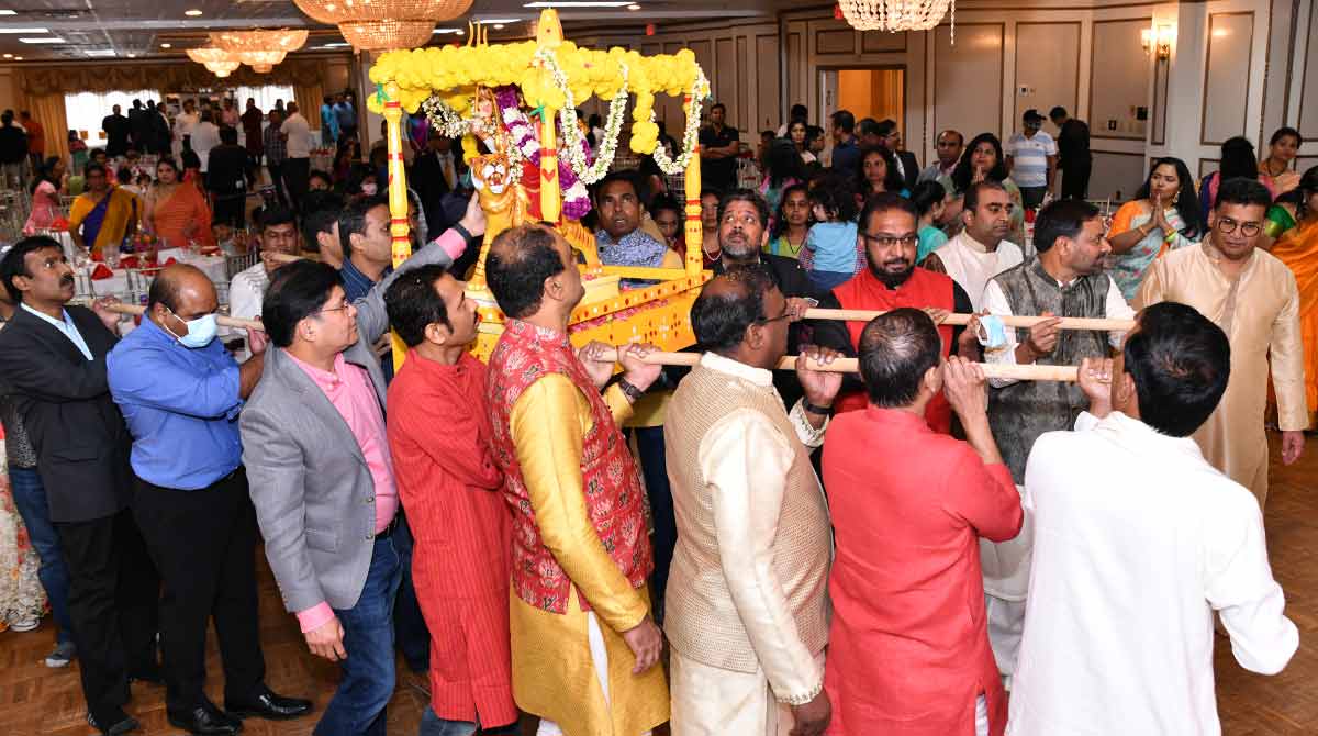 Telugu community celebrates Dasara in New Jersey