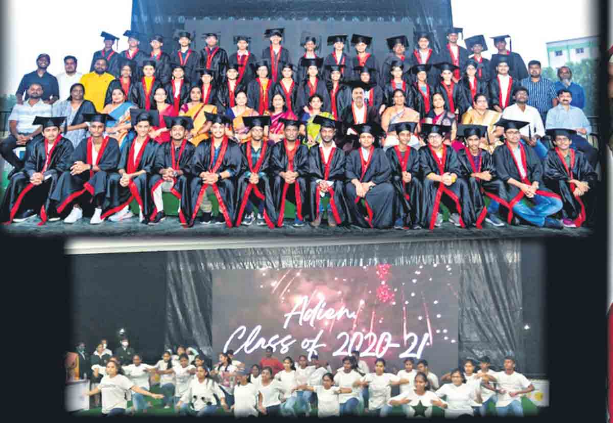 DPS Nadergul students bid farewell to their seniors