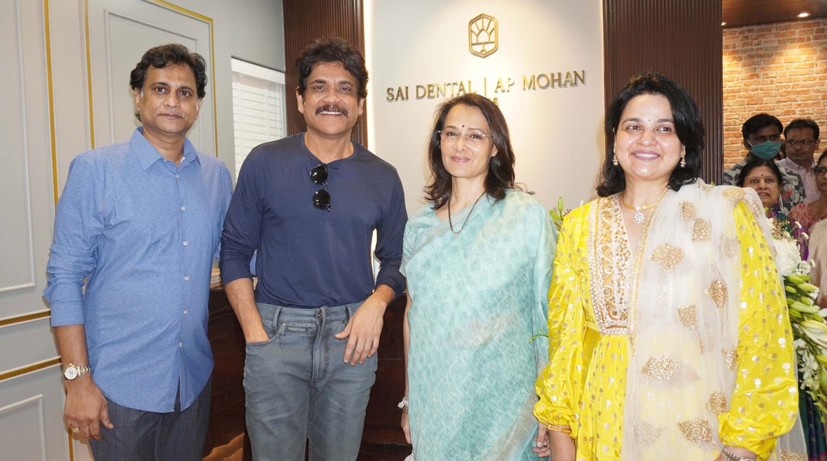 Nagarjuna, Amala Akkineni inaugurate Digital dentistry facility in Hyderabad