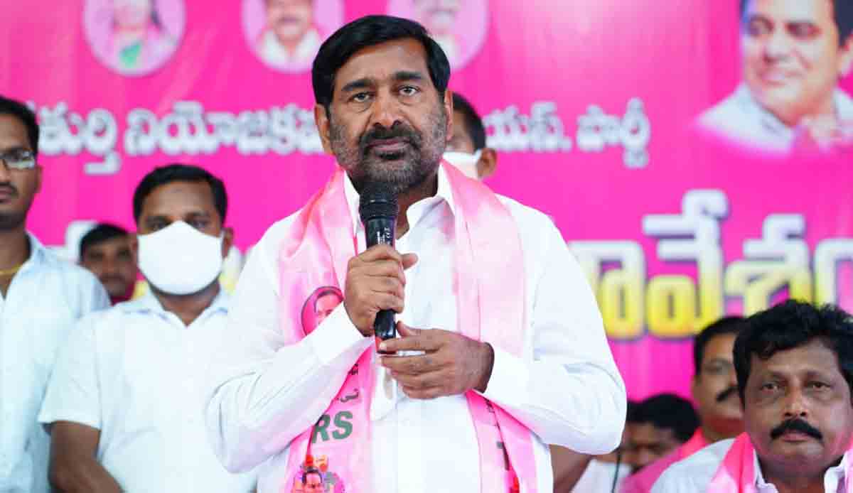 Jagadish Reddy confident of TRS victory in Huzurabad