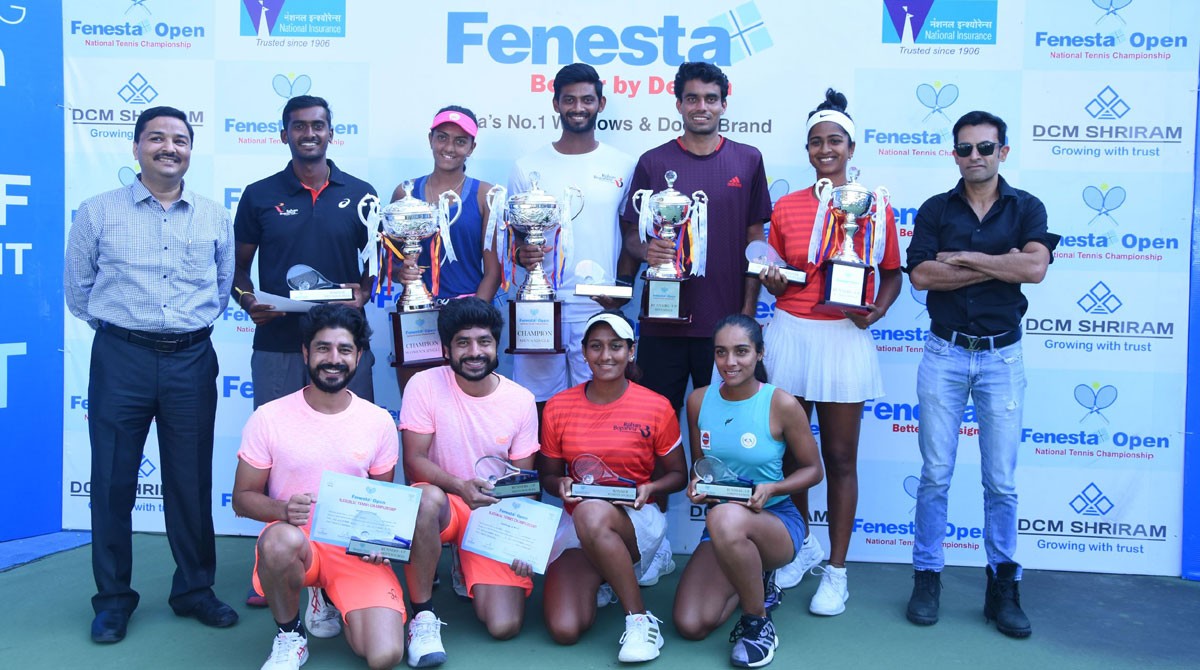 Fenesta Open: Nikki, Zeel crowned  National Champions