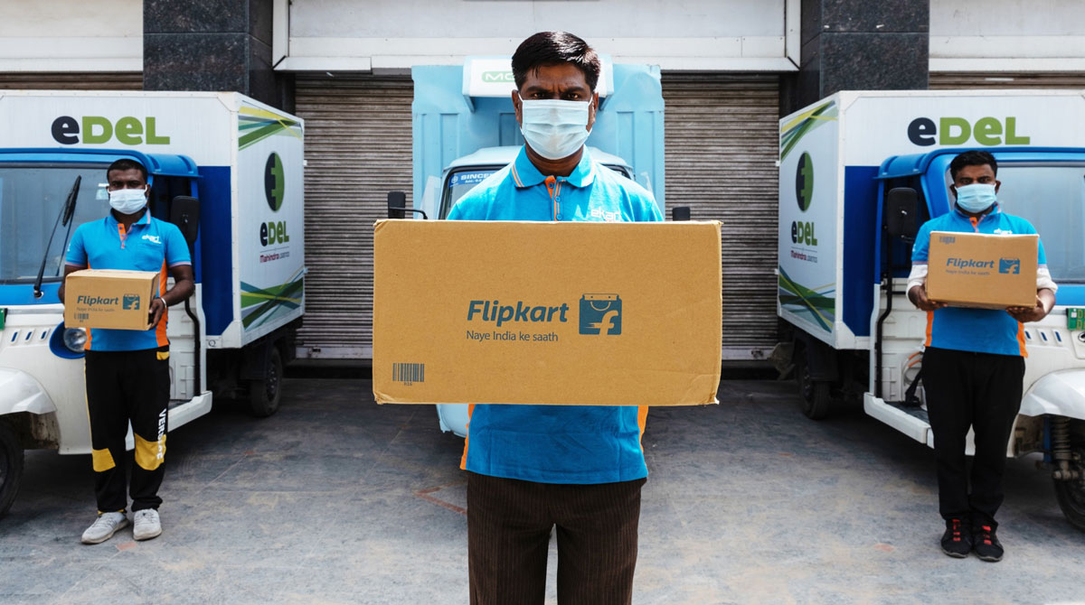 Flipkart deploys 2,000 EVs across 90 cities