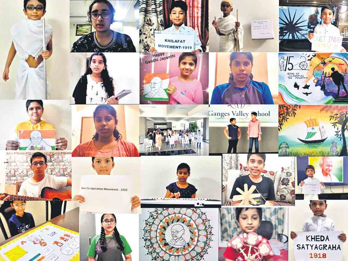 Ganges Valley School upholds Gandhi’s teachings on his birthday
