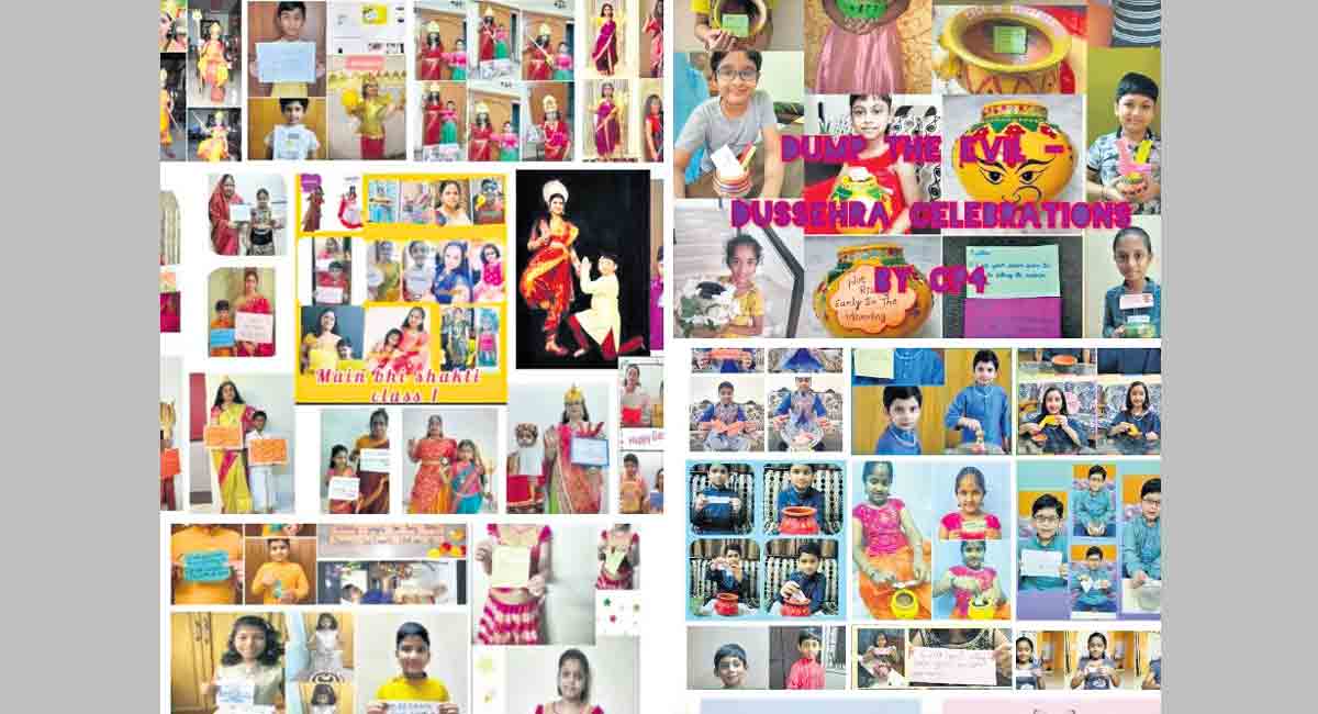 Gitanjali Primary School: Kids vow to inculcate positivity