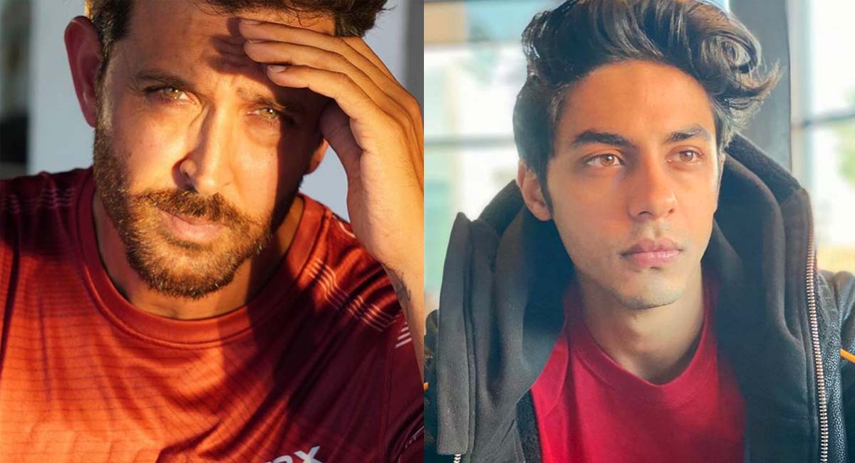 God gives toughest ones the toughest balls to play: Hrithik to Aryan Khan