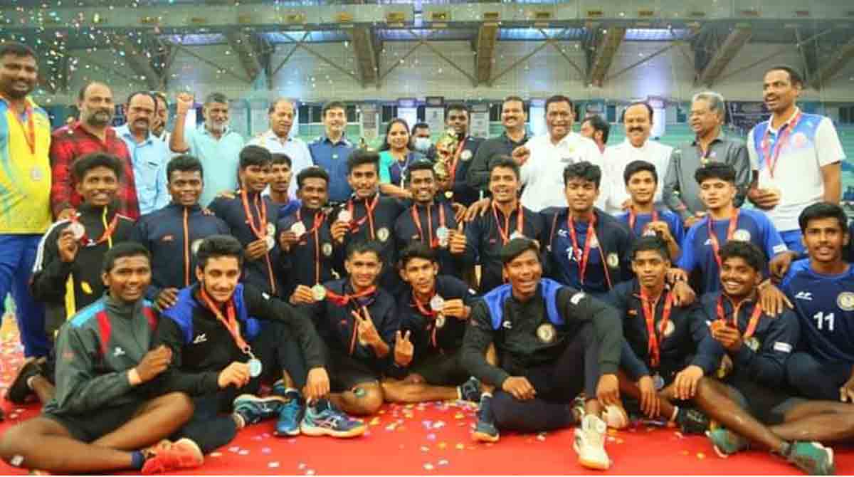 Telangana boys emerge champions in Handball Nationals