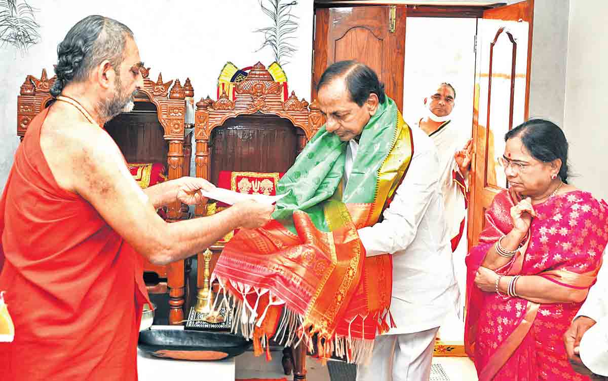 Countdown for Yadadri temple begins