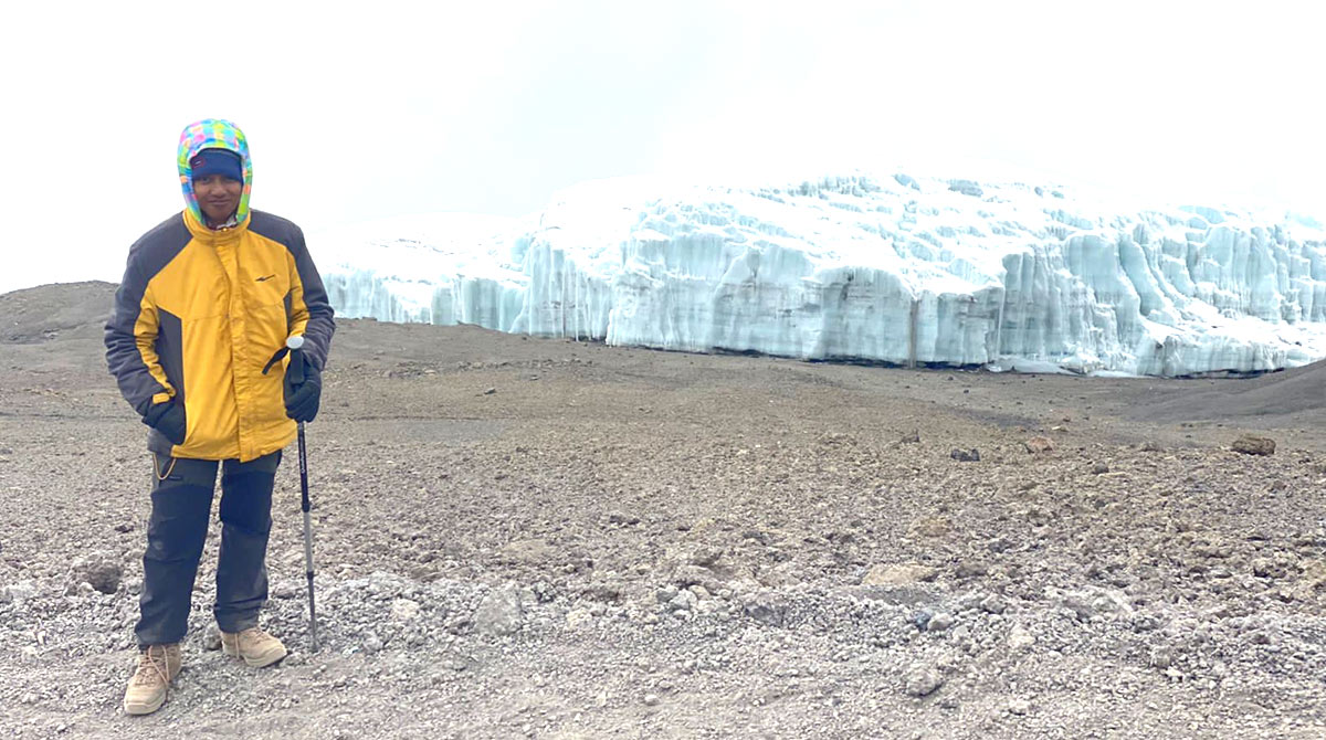 Teen from Hyderabad scales new heights