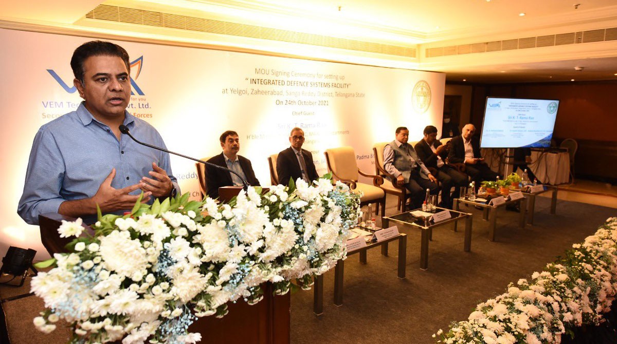 Hyderabad to remain hotspot for aerospace, defence manufacturing: KTR