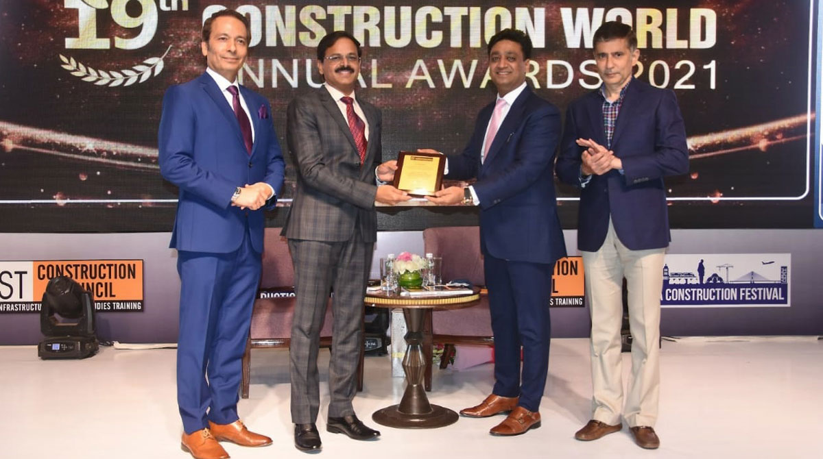 KVB Reddy inducted into Construction World’s ‘Hall of Fame’