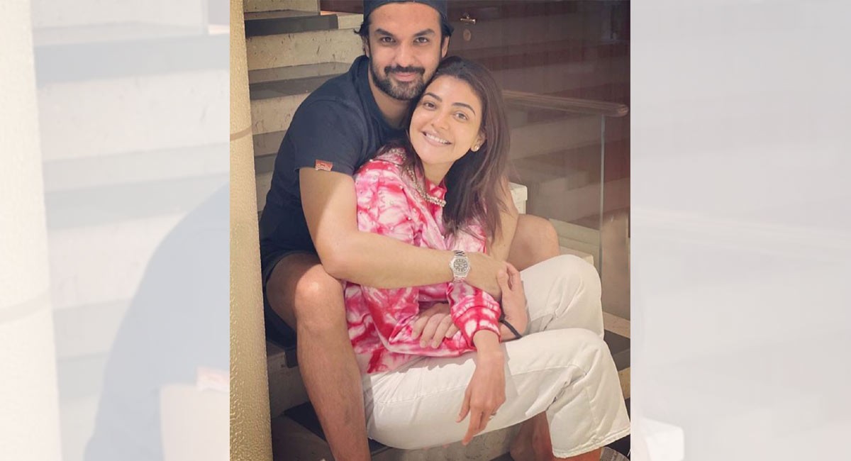 Kajal Aggarwal walks the ramp with husband Gautam Kitchlu