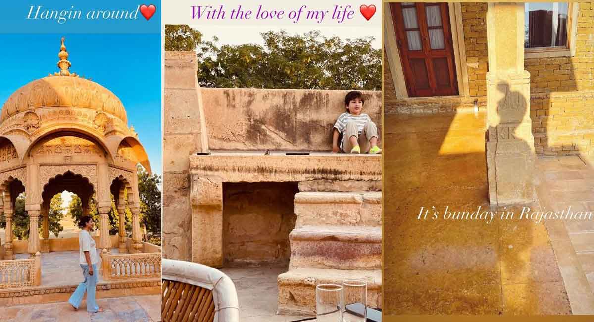 Kareena Kapoor Khan shares a glimpse of her ‘bunday’ in Rajasthan