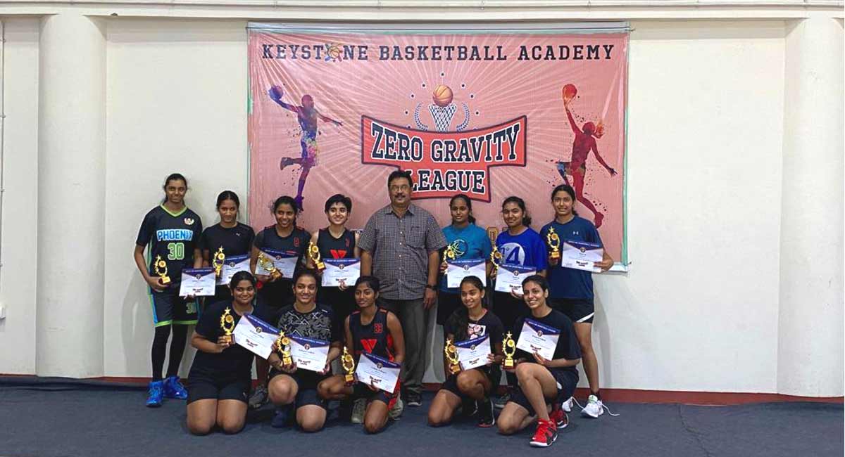Keystone, Pushpan Academies corners glory in Basketball championship