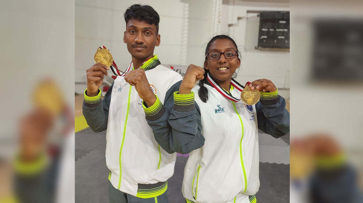 Telangana kickboxers Lahari, Ashish clinch gold in Cairo