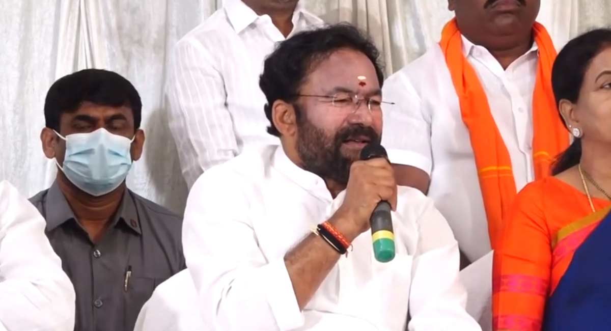 Kishan Reddy confident of Etela win in Huzurabad