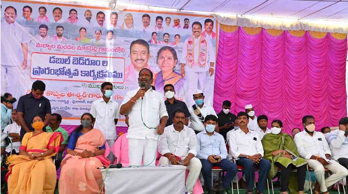 ‘Telangana govt will provide Rs 5 lakh for house construction in own plots’