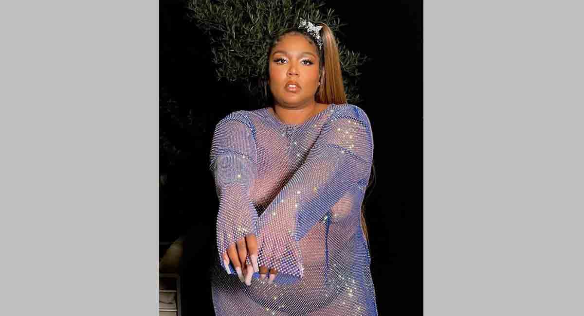 Lizzo oozes confidence in a see-through dress