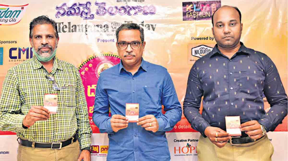 Kota Nagesh wins brand new 32-inch television in Dasara lucky draw