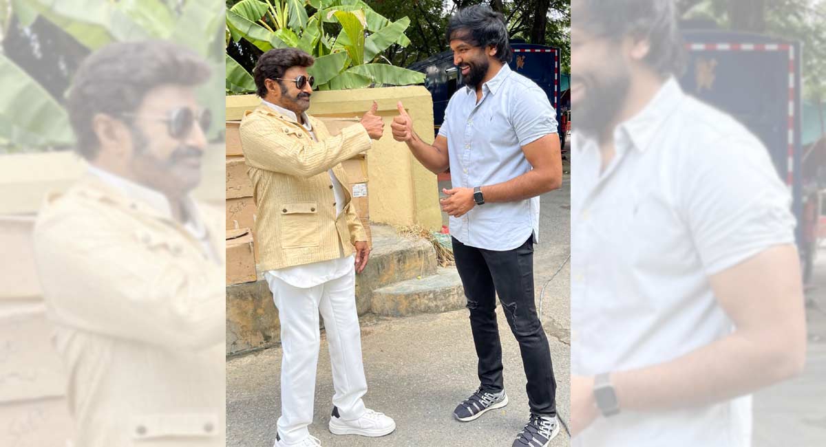 Manchu Vishnu gets thumbs up from Balayya ahead of MAA polls