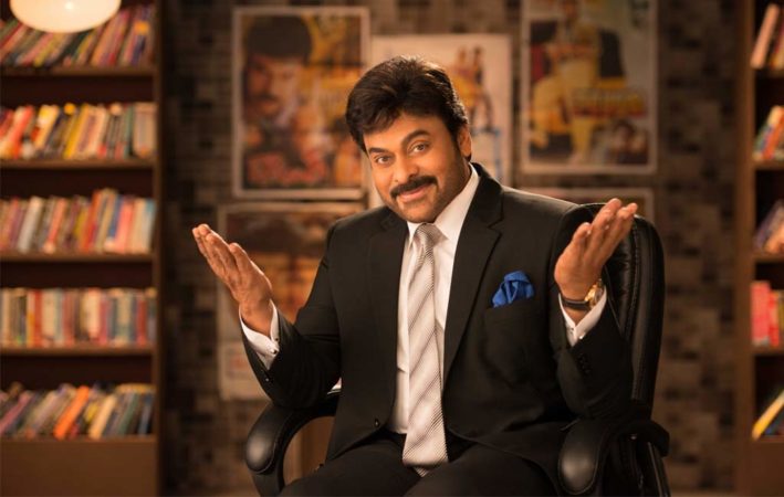 Megastar Chiranjeevi shoots for ‘Godfather’ in Hyderabad