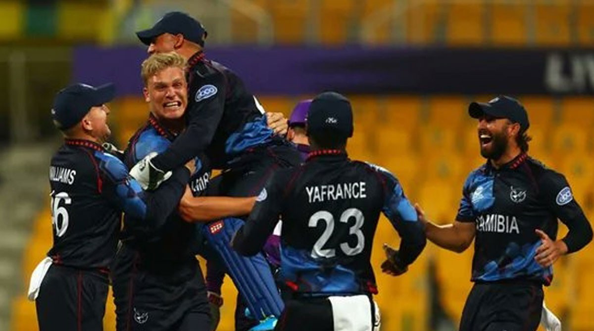 T20 World Cup: Debutants Namibia record memorable win