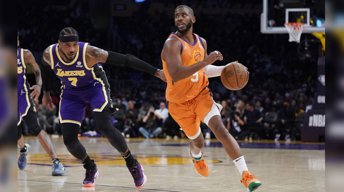 NBA: Suns shine bright over Lakers