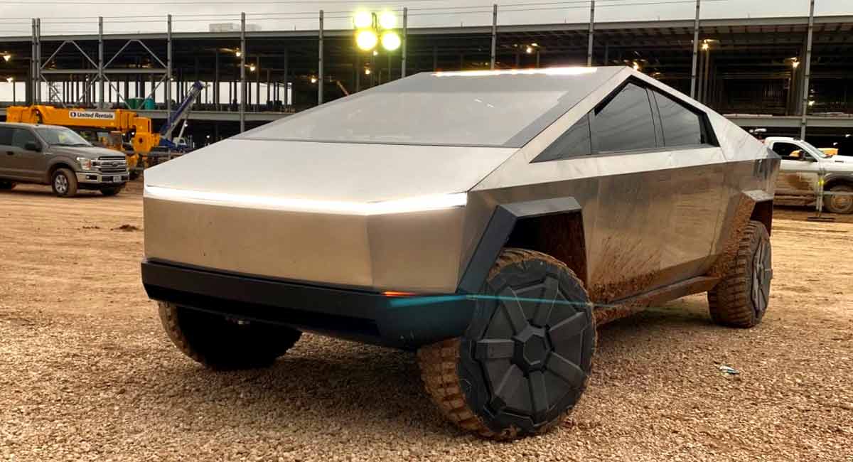 New Tesla Cybertruck prototype spotted with mirrors: Report