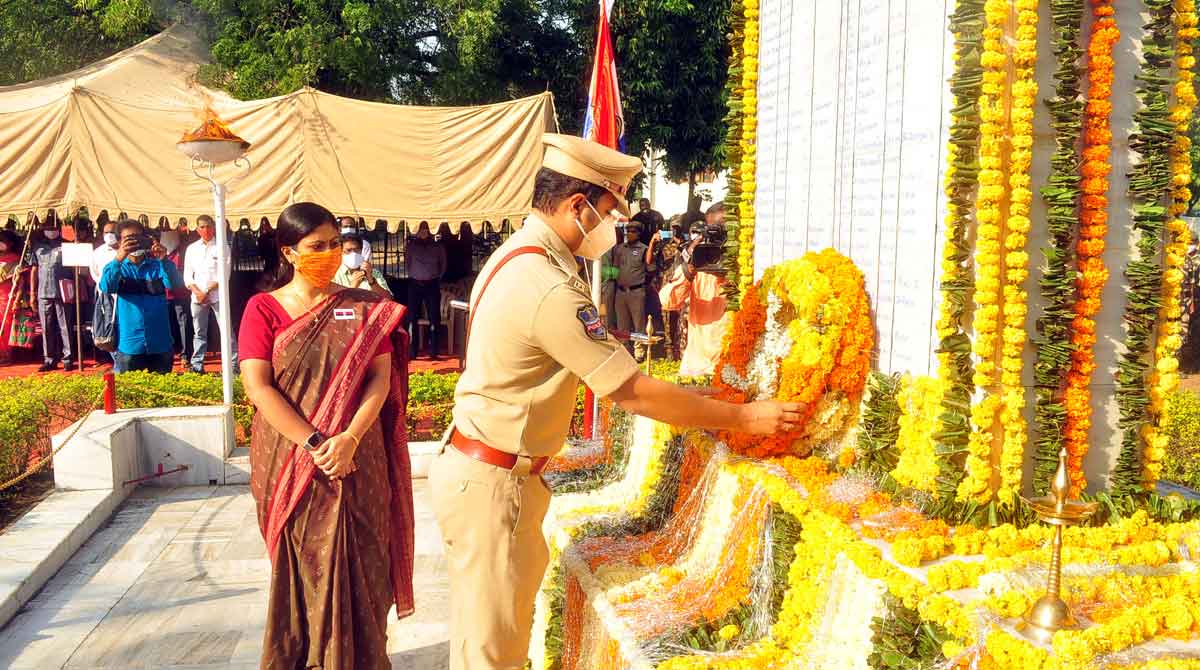 Police Commemoration Day observed in Adilabad