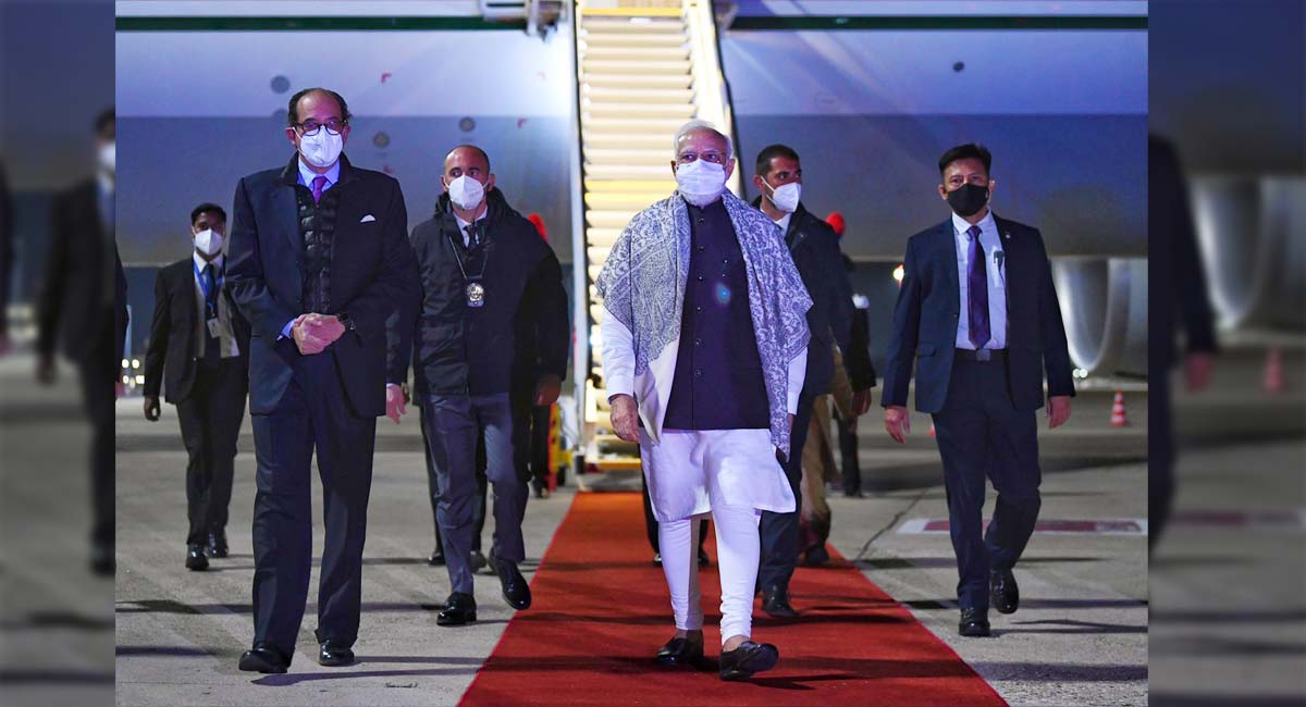 PM Modi arrives in Italy for G20 Summit