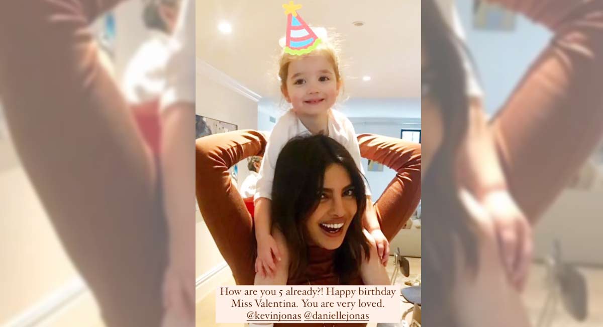 Priyanka Chopra pens a sweet birthday wish for her niece Valentina