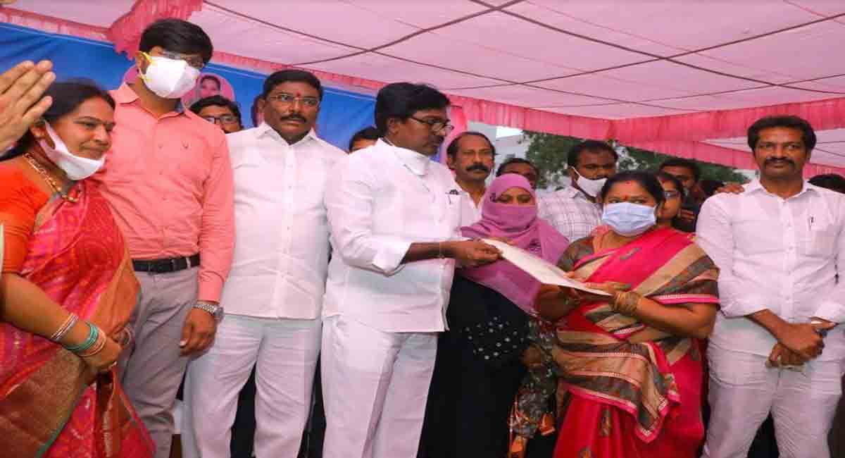 State government’s 2BHK housing scheme marks victory over poverty: Puvvada