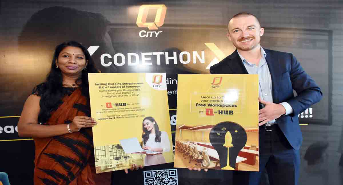 Q-City opens startup incubator, announces codethon
