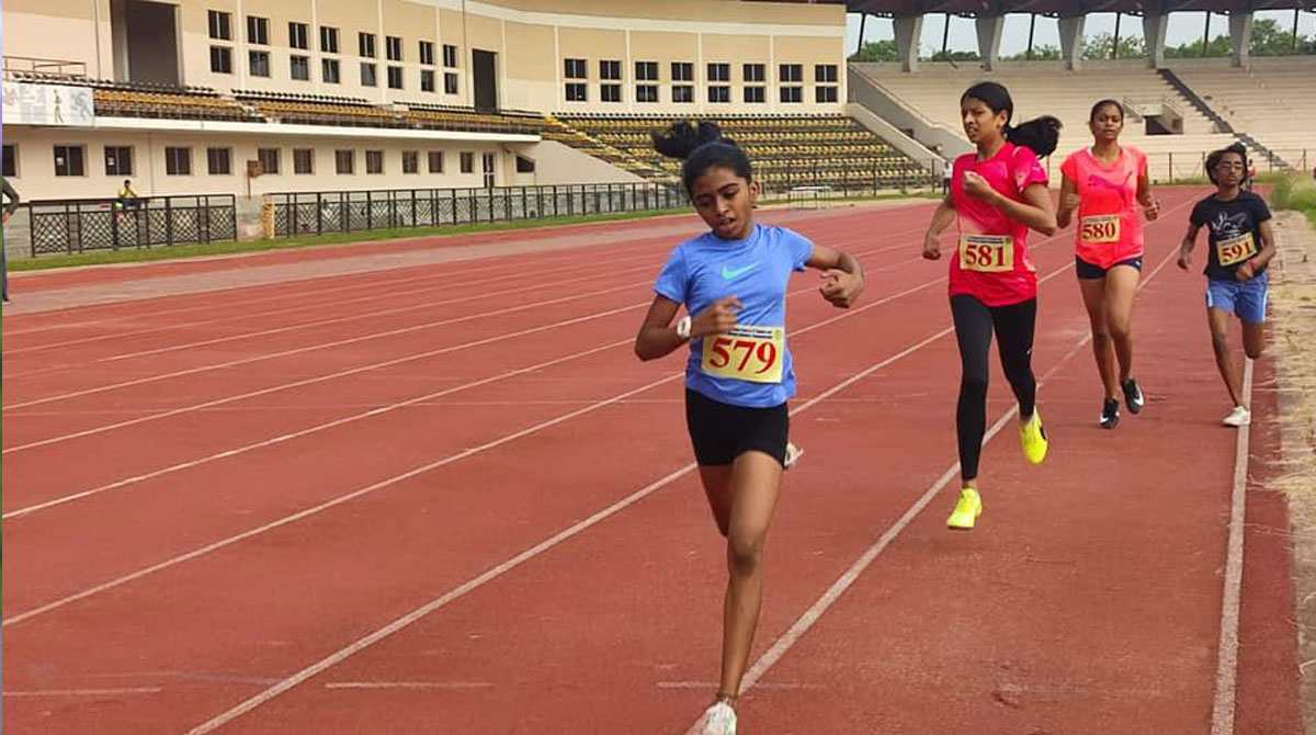 Shounak, Aashrata emerged fastest in U-12 Athletics Championship