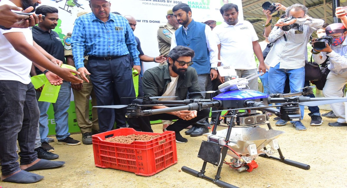 Hara Bhara, India’s first aerial seeding campaign launched in Hyderabad