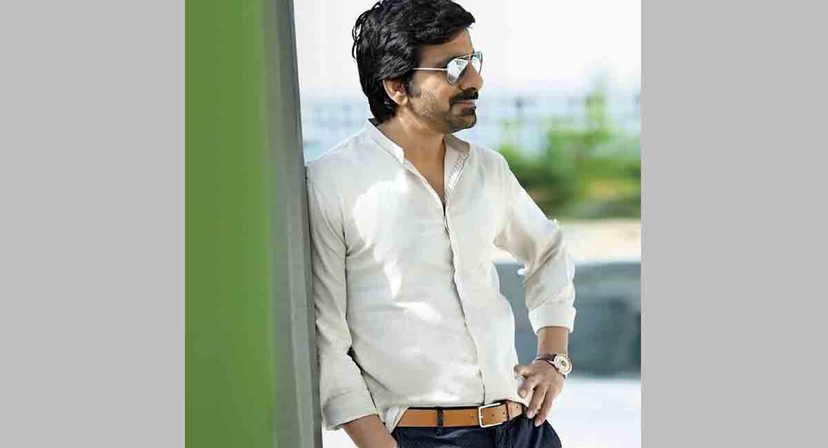 Action begins for Mass Maharaja Ravi Teja