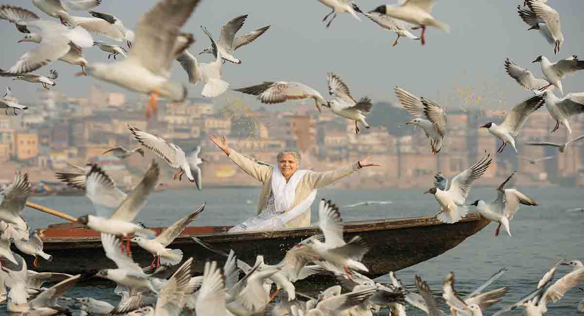 Siberian birds flock to Sangam attract tourists