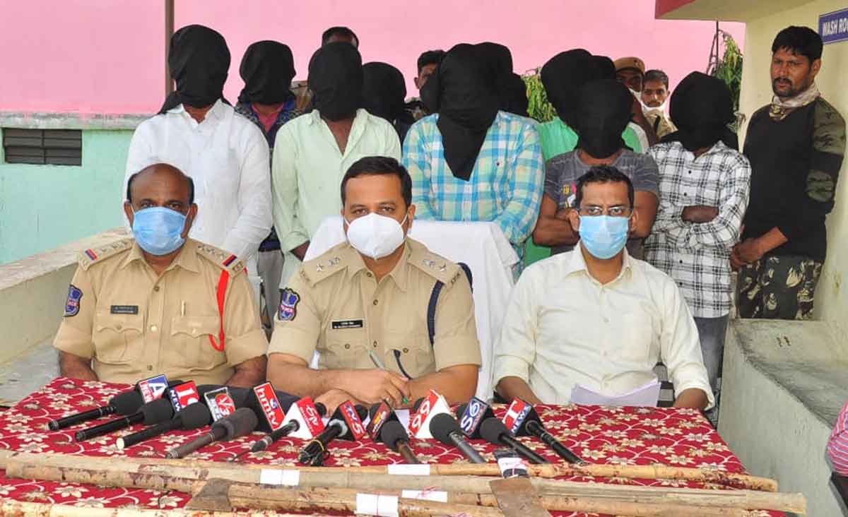 Adilabad: 12 persons held for involving in conflicts in Gundala