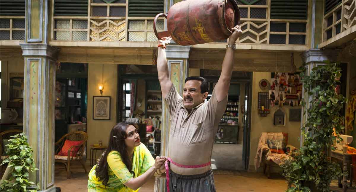 Saif puts on weight to play railway ticket collector in ‘Bunty Aur Babli 2’